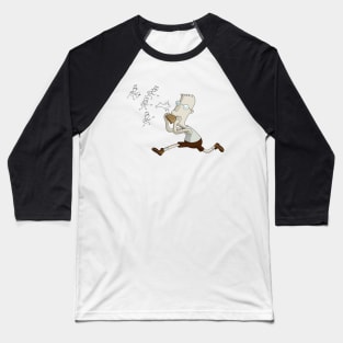 Brainy playing panpipes Baseball T-Shirt